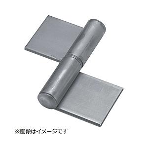 トラスコ中山 スチール製特厚溶接旗蝶番 左用 全長76mm 2000W76L
