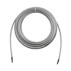 トラスコ中山 手動ウインチ用ワイヤーΦ6X10m用（切りっ放し） WW610