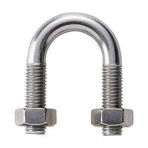 トラスコ中山 ＴＲＵＳＣＯ　ＳＧＰ用Ｕボルト　ＳＵＳ３０４　呼び径１５Ａ　ねじ径Ｍ１０   TSGP...