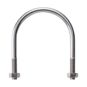 トラスコ中山 ＴＲＵＳＣＯ　ＳＧＰ用Ｕボルト　ＳＵＳ３０４　呼び径８０Ａ　ねじ径Ｍ１０   TSGP...