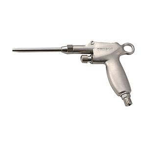 トラスコ中山 エアダスター ボタン式 ニップルタイプ ノズル100mm TD10B1