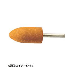 トラスコ中山 MO-582P TRUSCO 軸付砥石WA 砲弾型 Φ19X幅38X軸6 #60 5本...