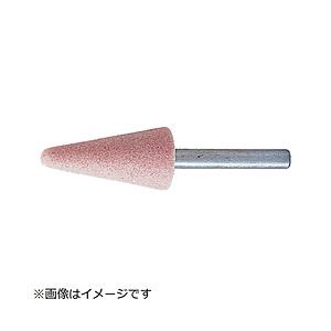 トラスコ中山 MP-740P TRUSCO 軸付砥石PA 傘型 Φ25X幅50X軸6 #60 5本入