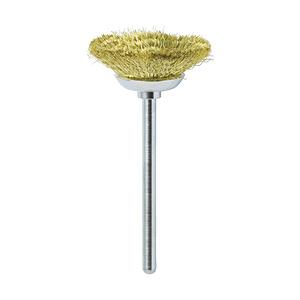 トラスコ中山 ベベル型ブラシ Φ25 真鍮 253B3