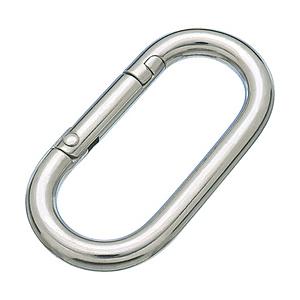 トラスコ中山 ステンレス カラビナジュニア TKJR1