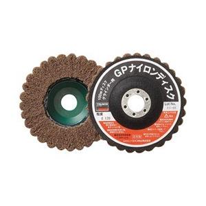 トラスコ中山 ナイロンディスク Φ100X15X16 5個入 120＃ GPN100