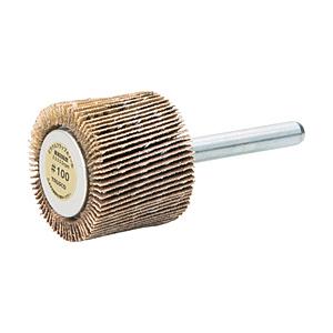 トラスコ中山 ミラクルフラップホイール 外径30X厚25X軸6 5個入 100♯ MR3025