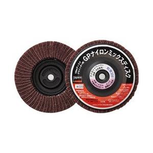 トラスコ中山 GPナイロンミックスディスク ねじ込み Φ100 5個入 320＃ GPNM100AL