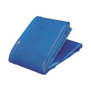 トラスコ中山 ソフトメッシュシートα 幅3．6mX長さ5．4m 青 GM3654A