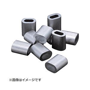 トラスコ中山 アルミスリーブ 適合ワイヤ径2．0mm 20個入 AS2