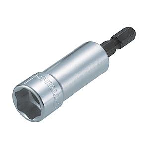 トラスコ中山 電動ドライバーソケット ショート 12mm TEF12S