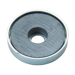 トラスコ中山 キャップ付フェライト磁石 外径22．8mmX厚み5．2mm10個 TFC23RA10P