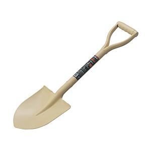 トラスコ中山 パイプ柄ミニショベル 丸形 全長650mm TPS650R