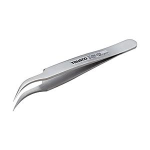 トラスコ中山 高精度ステンレス製ピンセット 115mm 非磁性 先細鷲型 TSP75