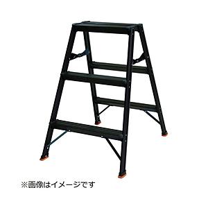トラスコ中山 アルミ製踏台 3段 高強度型 シルバー TSAF3SV