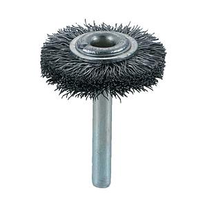 トラスコ中山 軸付ホイールブラシ φ38X軸6 鋼線 線径0．3 TB6212