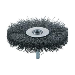 トラスコ中山 軸付ホイールブラシ φ100X軸6 鋼線 線径0．3 TB6252