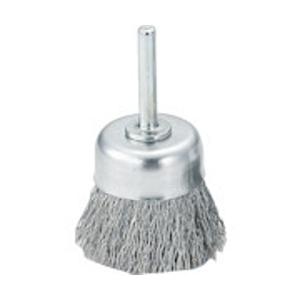 トラスコ中山 TB-6623 TRUSCO 軸付カップブラシ φ50X軸6 ステンレス線 線径0.3