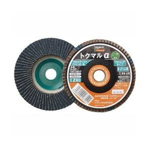 トラスコ中山 トクマルα ジルコニア Φ100 10枚入 100＃ GP100TMAZ