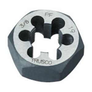 トラスコ中山 六角サラエナットダイス PF3／8−19 TD638PF19