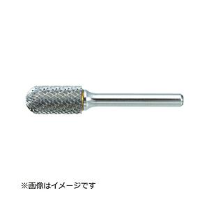 トラスコ中山 超硬バー 先丸円筒型 Φ19X刃長25X軸6 シングルカット TB2C190S