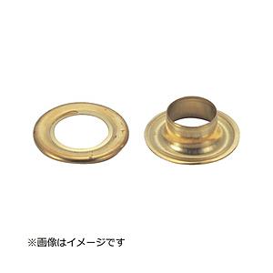トラスコ中山 両面ハトメ真鍮 10mm 20個入 PTHPB10
