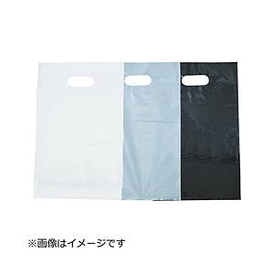 トラスコ中山 カラーポリ手提げ袋M 0．08X300X450 白 20枚入 F3045W