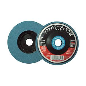 トラスコ中山 ソフトパワーディスクα 金属用 Φ100 5個入 400＃ TSPA100B