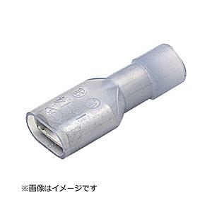 トラスコ中山 絶縁被覆付差込形接続端子W7．0　TTMEDN480509FA （1パック15個）