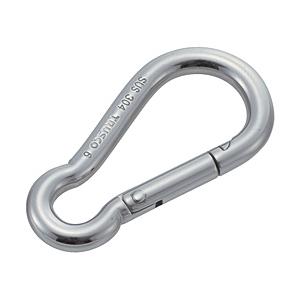 トラスコ中山 ステンレススナップフック B型 線径Φ6X開口9mm TSF6B