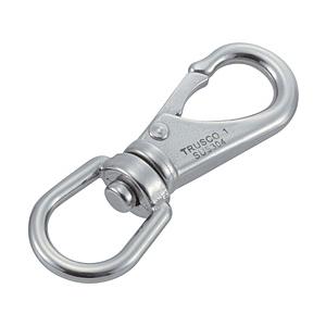 トラスコ中山 スイベルスナップ ステンレス製 線径Φ5X開口9mm TSS1