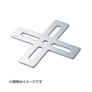 トラスコ中山 ジョイント金具24型フラットクローム寸法105×100 TK24FX4C