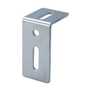 トラスコ中山 ジョイント金具43型Lクローム寸法90×50穴数3 TK43L2C