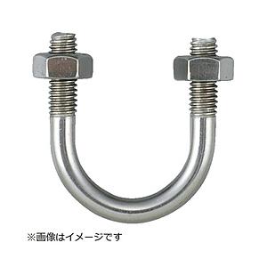 トラスコ中山 PC管用Uボルト SUS３０４ 呼び径20A ねじ径W3／8 TPCUBT20AS