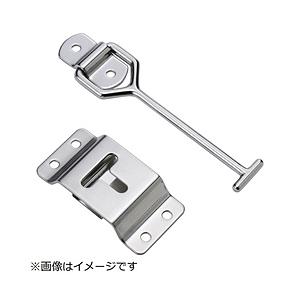 トラスコ中山 車体ドア留め金具 縦型・ステンレス製 167mm TDF160T