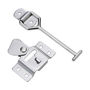 トラスコ中山 車体ドア留め金具 横型・ステンレス製 137mm TDF130Y