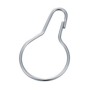 トラスコ中山 カーテンフック ステンレス製 ＃10 6個入 TCH10