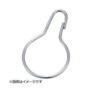 トラスコ中山 カーテンフック ステンレス製 ＃15 6個入 TCH15