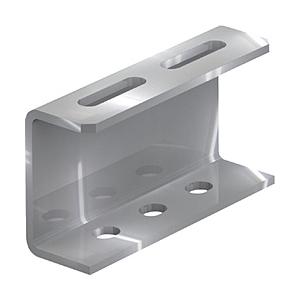 トラスコ中山 配管支持用チャンネルブラケット 75型 ステンレス L140 TKC7WB014S