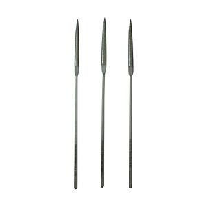 トラスコ中山 ダイヤモンドミニヤスリ 半丸 3本組セット TMIS5