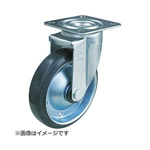 トラスコ中山 TYS-100 TRUSCO TYSシリーズ 自在 ゴム車100mm