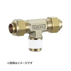 トラスコ中山 クイックシール継手 チーズ φ4 呼びR1／8 TSA401T