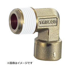トラスコ中山 ねじ込み継手 エルボ R1／4−RC1／8異径 TN0211L