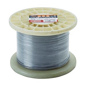 トラスコ中山 CWC-15S200 TRUSCO ステンレスワイヤロープ ナイロン被覆 Φ1.5(2...