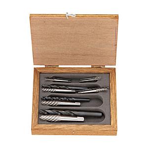 トラスコ中山 エキストラクターセット ラセン型 6本組 木箱入 EXS1820