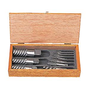 トラスコ中山 エキストラクターセット ラセン型 10本組 木箱入 EXS1826