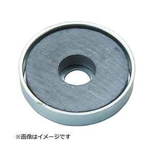 トラスコ中山 TRUSCO キャップ付フェライト磁石 外径66MMX厚み9．8MM 1個入 TFC6...