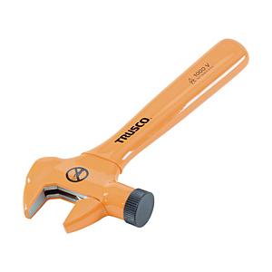 トラスコ中山 TRUSCO 絶縁モンキーレンチ 300mm TZMR−300F