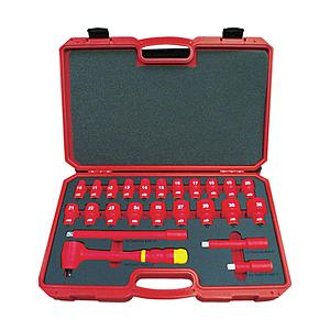 トラスコ中山 ＴＲＵＳＣＯ 絶縁ソケットレンチセット（６角タイプ）差込角１２．７ｍｍ ＴＺＳＷ４−２...