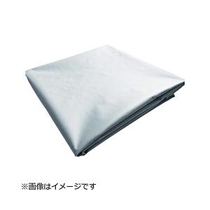 トラスコ中山 TRUSCO ターポリンシート グレー 1800X2700 0.35mm厚 TPS18...
